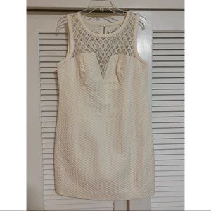 Lily Pulitzer White Shift Dress Size 12